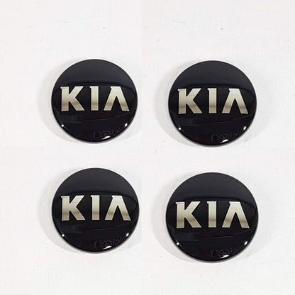 KIA04 - 58MM 4-pack Centrumkåpor KIA Generic