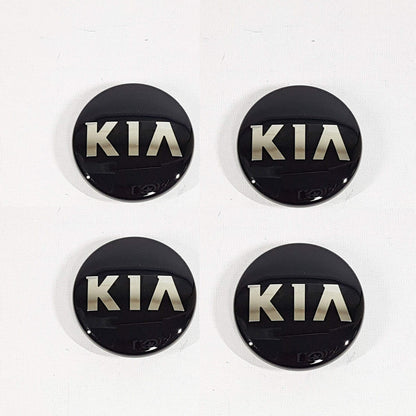 KIA04 - 58MM 4-pack Centrumkåpor KIA Generic