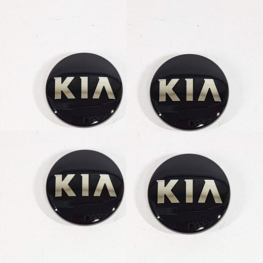 KIA04 - 58MM 4-pack Centrumkåpor KIA Generic