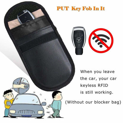 Keyless RFID skydd bilnyckelfodral Generic