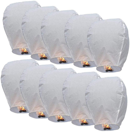 Khom Loy / Svävande ljuslykta 10pack Generic