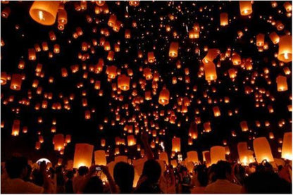 Khom Loy / Svävande ljuslykta 10pack Generic