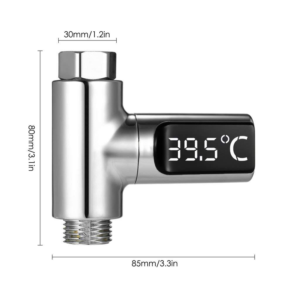 LED Termometer till duschkran, LED Termometer till duschkran Generic
