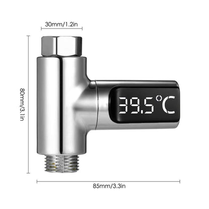 LED Termometer till duschkran, LED Termometer till duschkran Generic