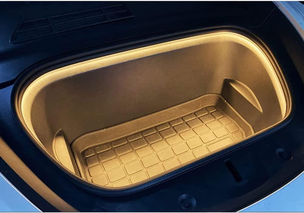 LED slinga för fram bagagelucka för Tesla 3 Y S X varmvit Generic