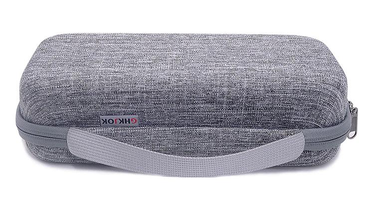 Stor Grå Hård Förvaringsväska, Fodral Kompatibel med Nintendo Switch Generic