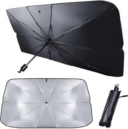 Large Smart Solskydd, UV Skydd, Värmeskydd, Vindruta, Paraply Generic
