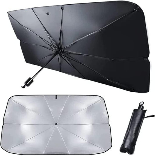 Large Smart Solskydd, UV Skydd, Värmeskydd, Vindruta, Paraply Generic
