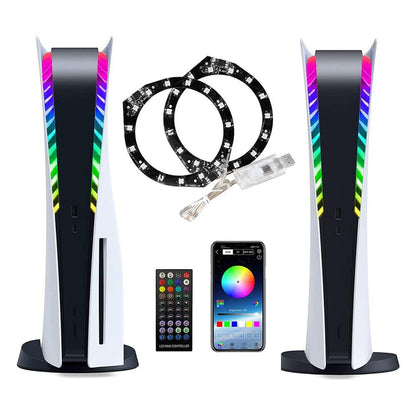 Led Ring Till Playstation 5 PS5 App styrt + Fjärrkontroll Generic