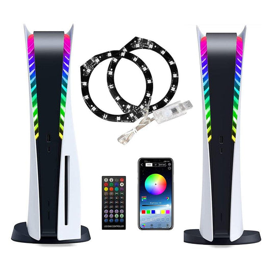 Led Ring Till Playstation 5 PS5 App styrt + Fjärrkontroll Generic