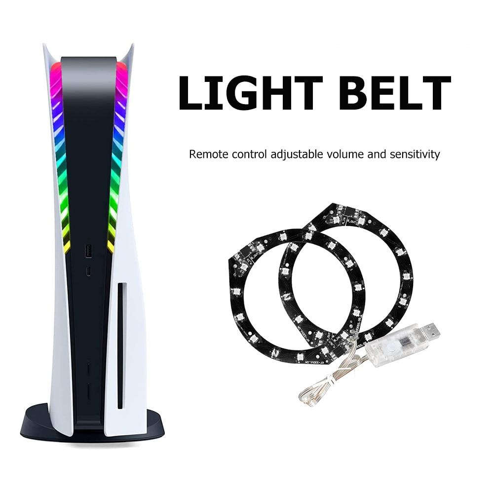 Led Ring Till Playstation 5 PS5 App styrt + Fjärrkontroll Generic
