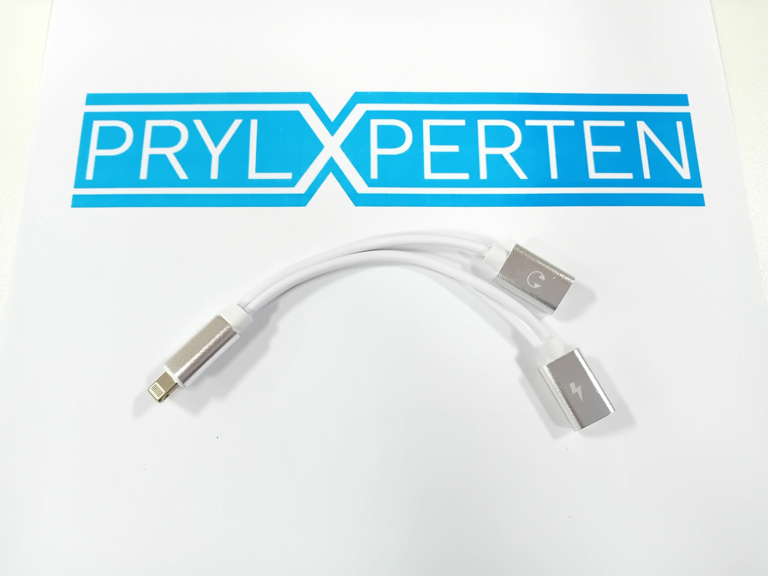 Lightning Adapter Audio & laddning Adapter 2 i 1 Generic