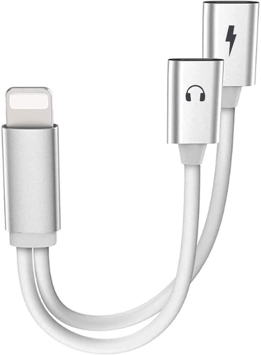 Lightning Adapter Audio & laddning Adapter 2 i 1 Generic