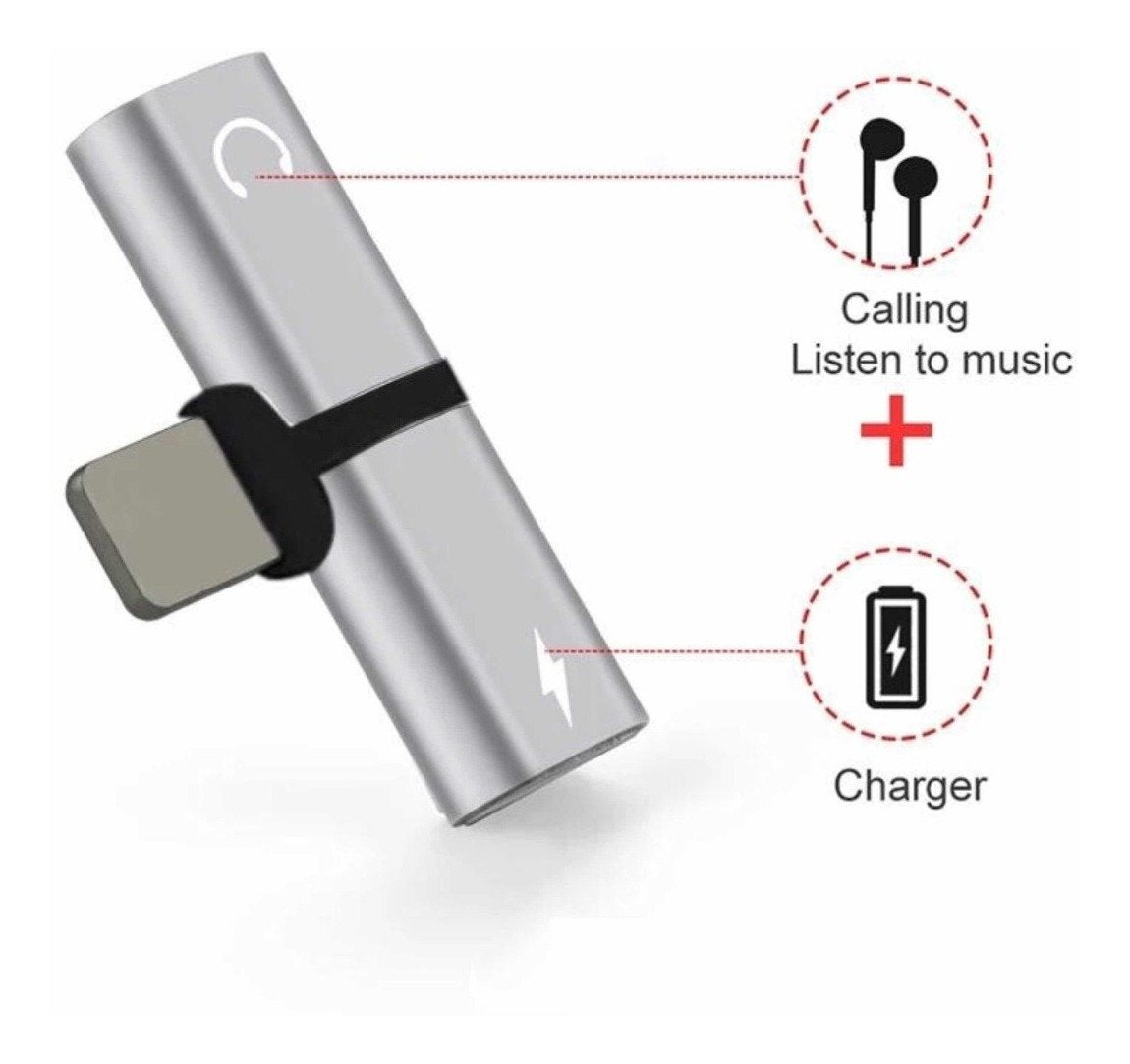 Lightning T splitter Audio & laddning Adapter Generic