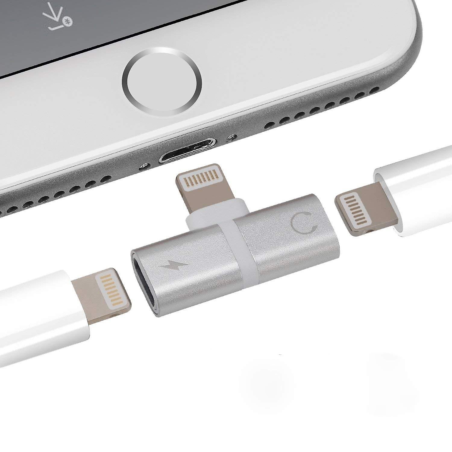 Lightning T splitter Audio & laddning Adapter Generic