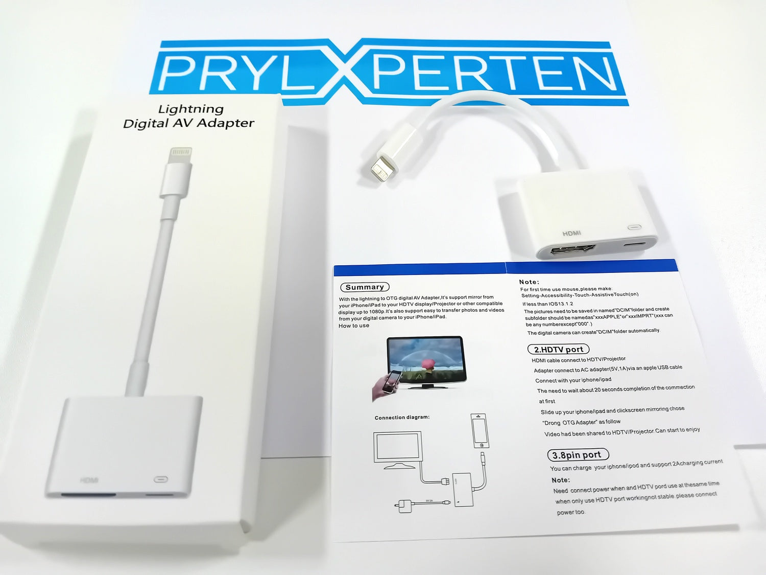 Lightning to Digital AV Adapter HDMI – Prylxperten