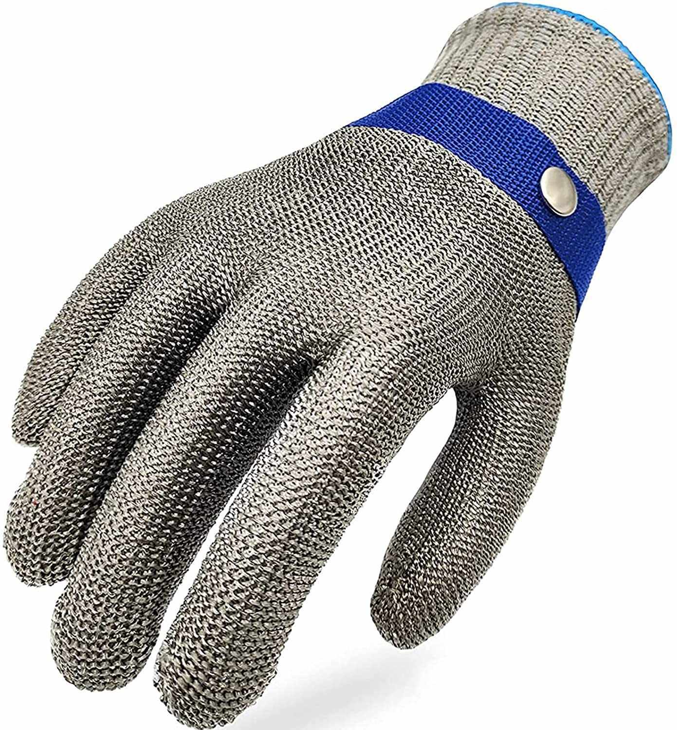 M 1X Metallhandske rostfritt stål nivå 5 Generic