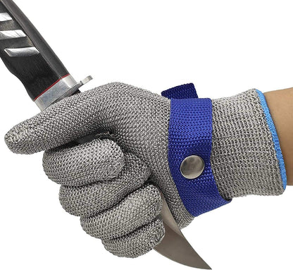 M 1X Metallhandske rostfritt stål nivå 5 Generic