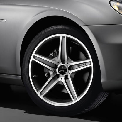 MB03 - 75MM 4-pack Centrumkåpor Mercedes Benz Generic