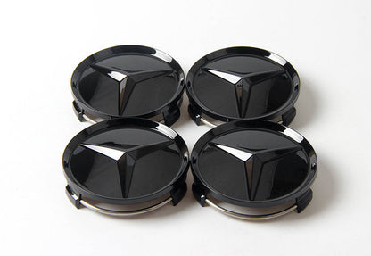 MB04 - 75MM 4-pack Centrumkåpor Mercedes Benz Generic