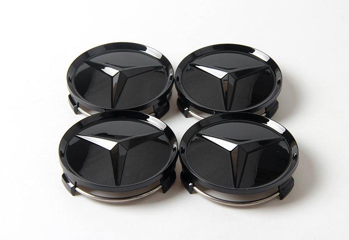 MB04 - 75MM 4-pack Centrumkåpor Mercedes Benz Generic