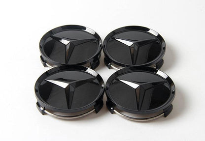 MB04 - 75MM 4-pack Centrumkåpor Mercedes Benz Generic