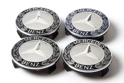 MB18 - 75MM 4-pack Centrumkåpor Mercedes Benz Generic