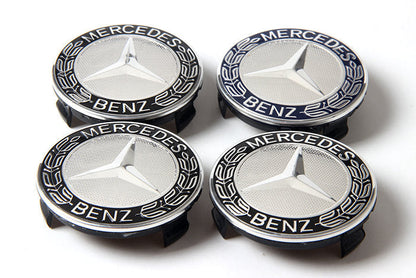MB18 - 75MM 4-pack Centrumkåpor Mercedes Benz Generic
