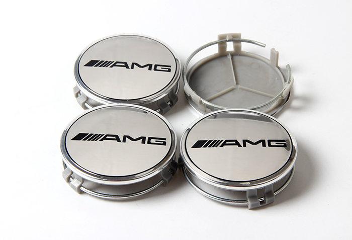 MB28 - 75MM 4-pack Centrumkåpor Mercedes Benz Generic