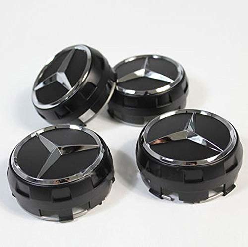 MB32 - 75MM 4-pack Centrumkåpor Mercedes Benz Generic