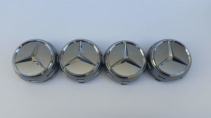 MB33 - 75MM 4-pack Centrumkåpor Mercedes Benz Generic