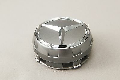 MB34 - 75MM 4-pack Centrumkåpor Mercedes Benz chrome Generic