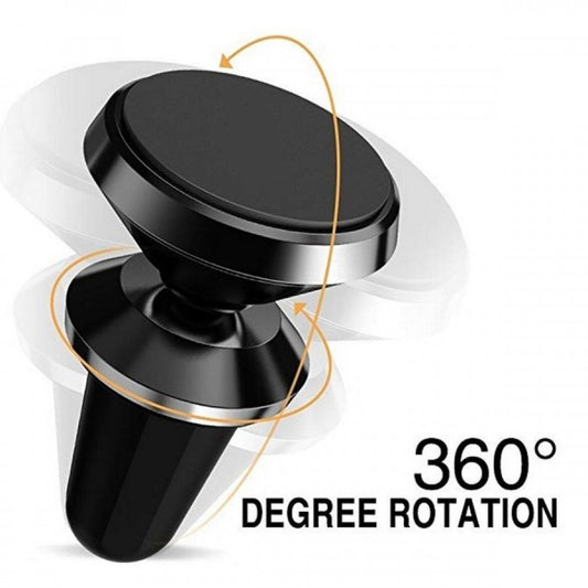 Universal Magnetisk mobilhållare för fläktgaller 360 Roterande Generic