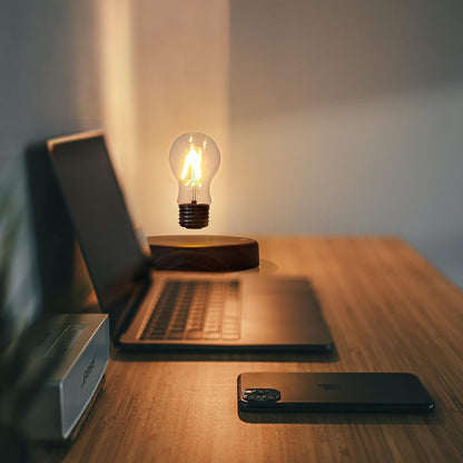 Magnetisk Flytande Svävande Glödlampa Atmosfärslampa Nattljus Generic