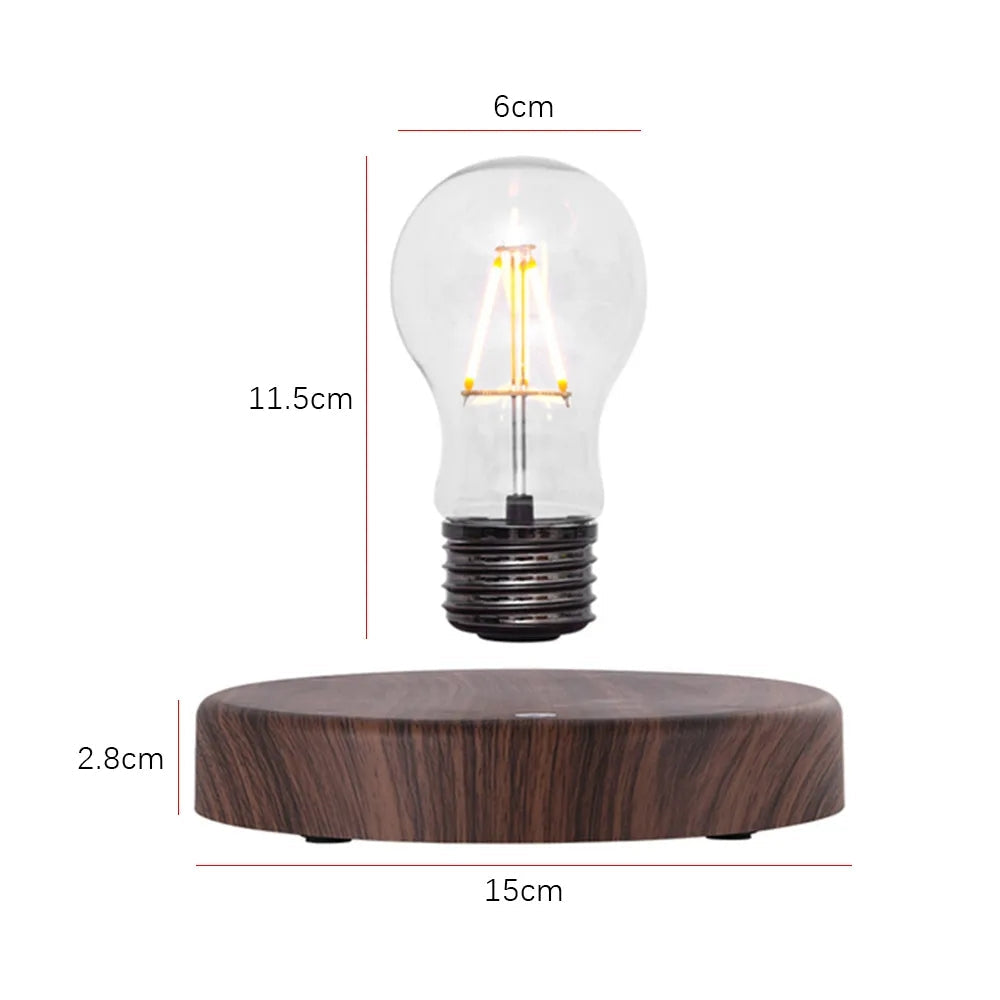 Magnetisk Flytande Svävande Glödlampa Atmosfärslampa Nattljus Generic