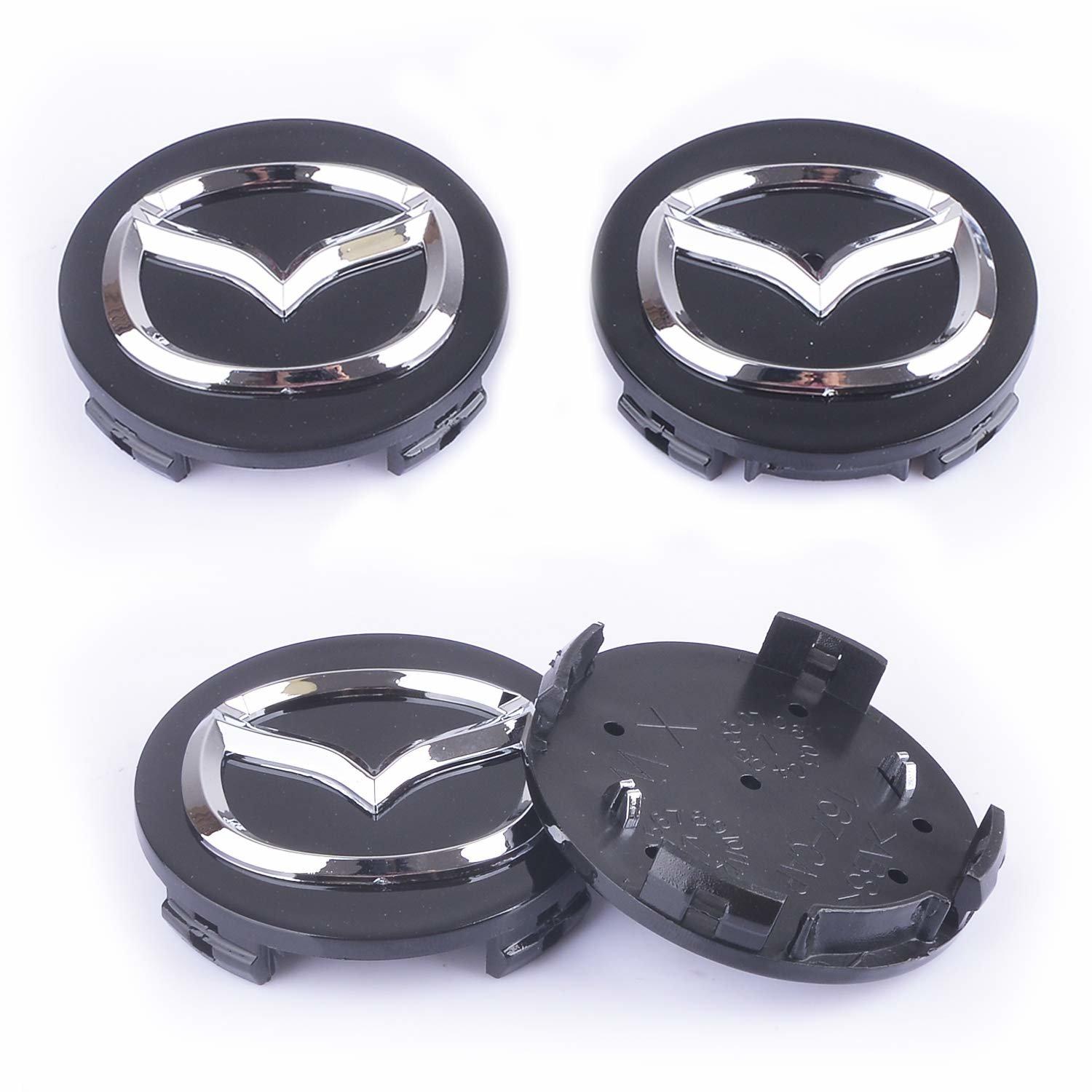 Mazda02 - 56MM 4-pack Centrumkåpor Mazda Generic