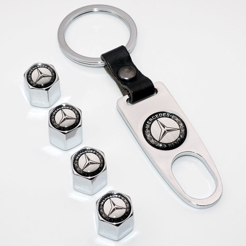Mercedes logo ventilhattar i med nyckelring Generic