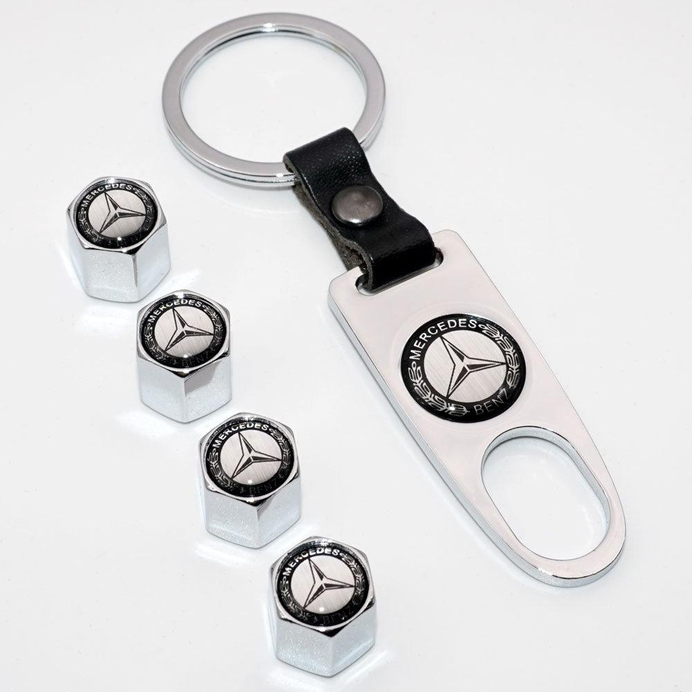 Mercedes logo ventilhattar i med nyckelring Generic