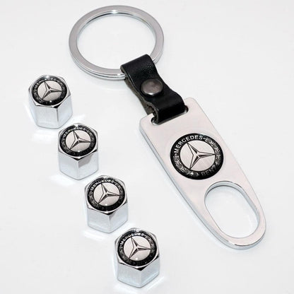 Mercedes logo ventilhattar i med nyckelring Generic