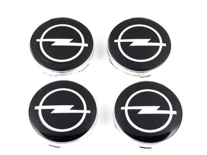 Opel02 - 60MM 4-pack Centrumkåpor Opel Generic