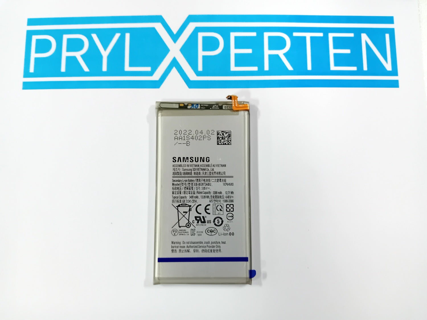 Original SAMSUNG GALAXY S10  BATTERI EB-BG973ABE BG973ABU EB-BG973ABE Generic
