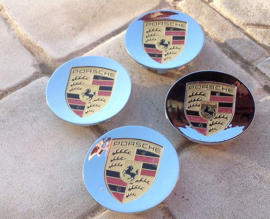 P06 - 75MM 4-pack Centrumkåpor Porsche Generic