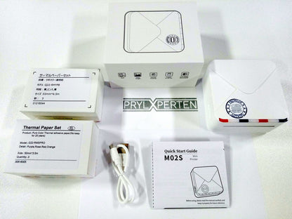 Phomemo M02S Termo Photo Skrivare 300dpi Med 7 Rullar Generic