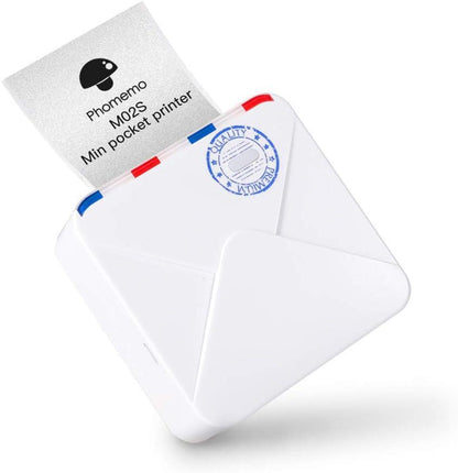 Phomemo M02S Termo Photo Skrivare 300dpi Med 7 Rullar Generic