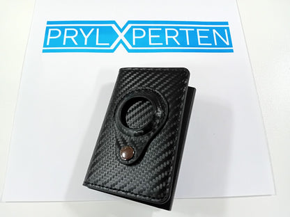 Plånbok med Airtag hållare Carbon RFID Korthållare 5st Kort Generic