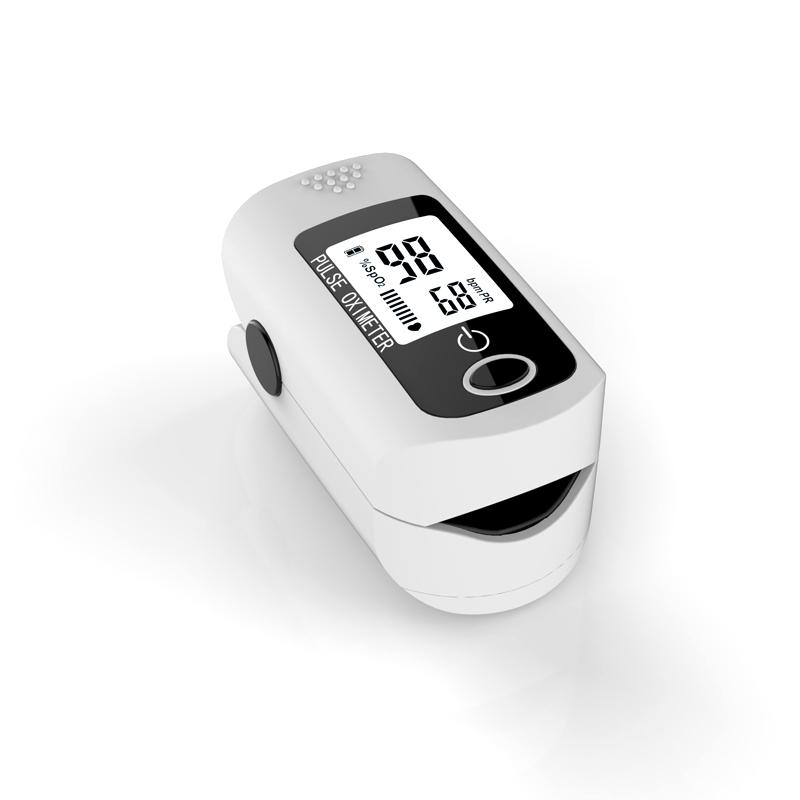 Pulsoximeter Syremätare Oximeter med stort tydlig display Generic