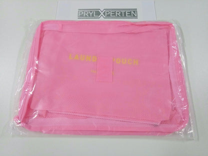 Rosa 6st Insatser till resväskor Generic