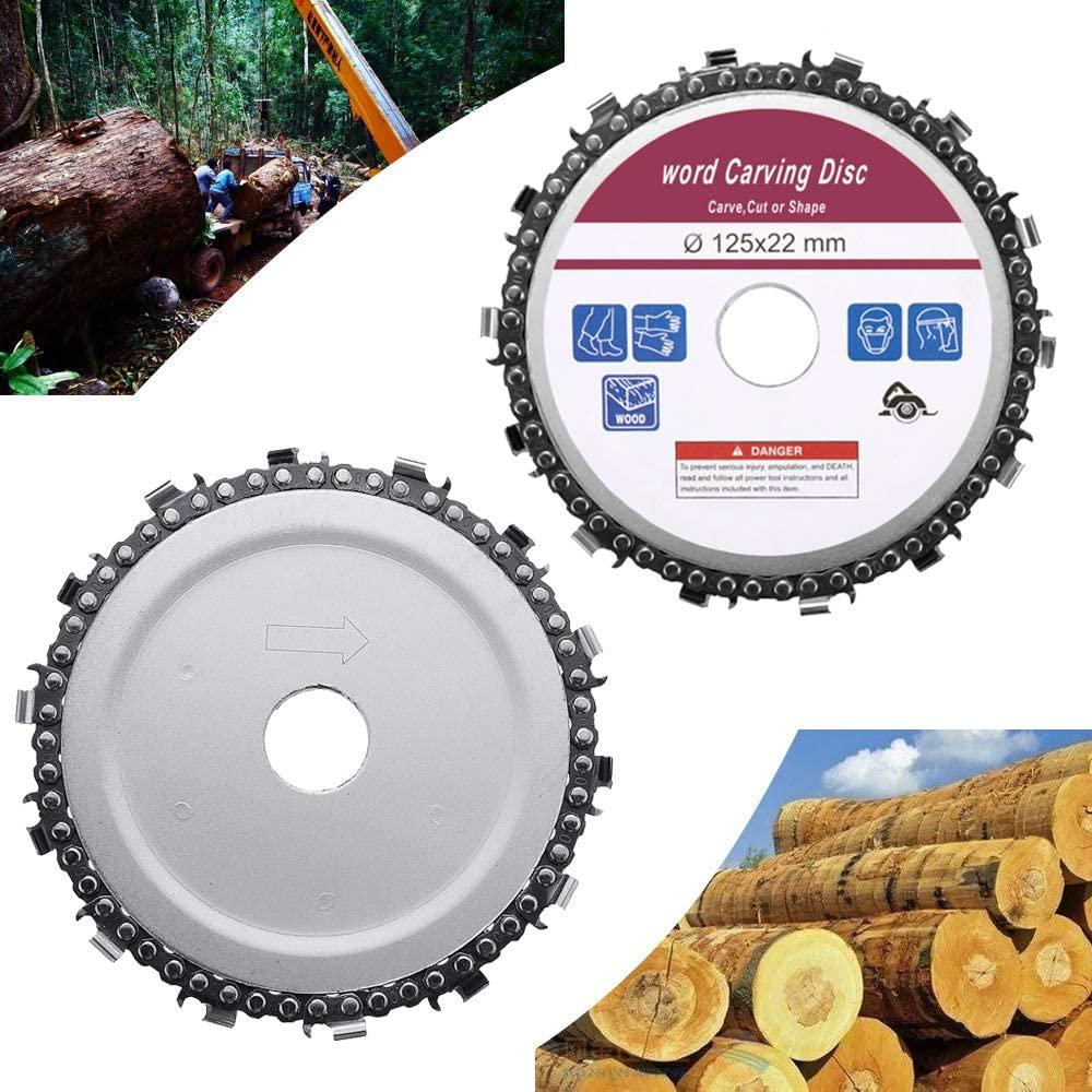 Sågklinga, Kapskiva med sågkedja för vinkelslip 125mm Generic
