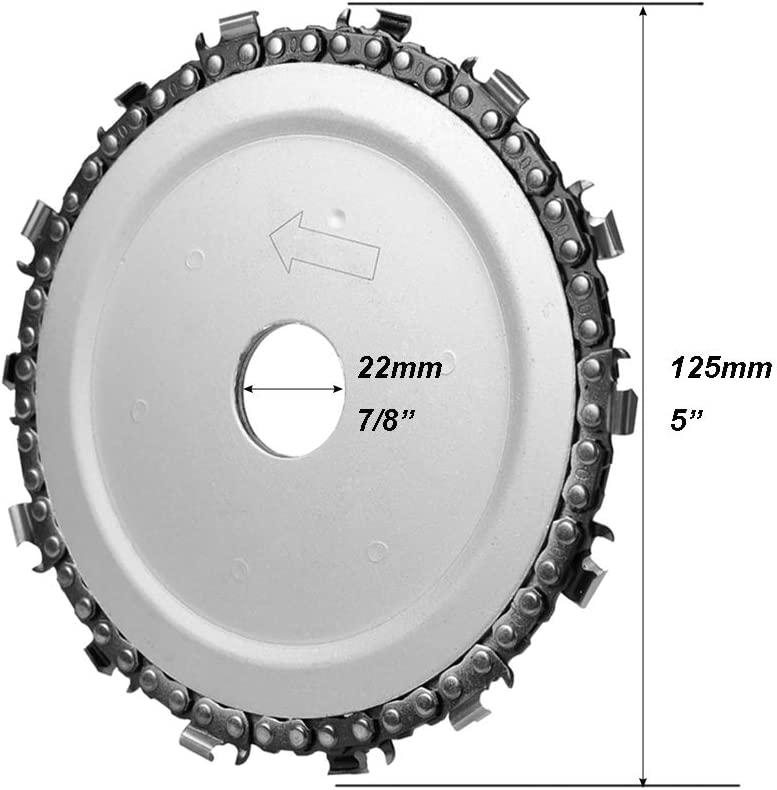 Sågklinga, Kapskiva med sågkedja för vinkelslip 125mm Generic