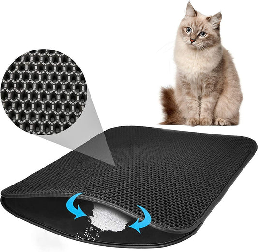 Smidig Kattlåda matta, kattsand matta 50x40cm Generic